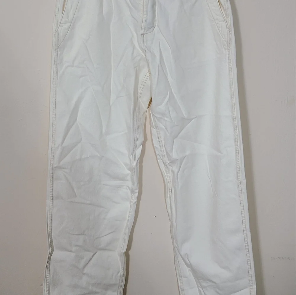 MADEWELL Patch Pocket Jeans‎ in Ecru Wash Summer Denim Mens Size 32 - Picture 10 of 11